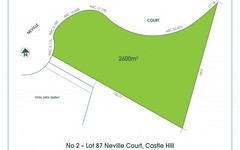2 Neville Court, Castle Hill NSW