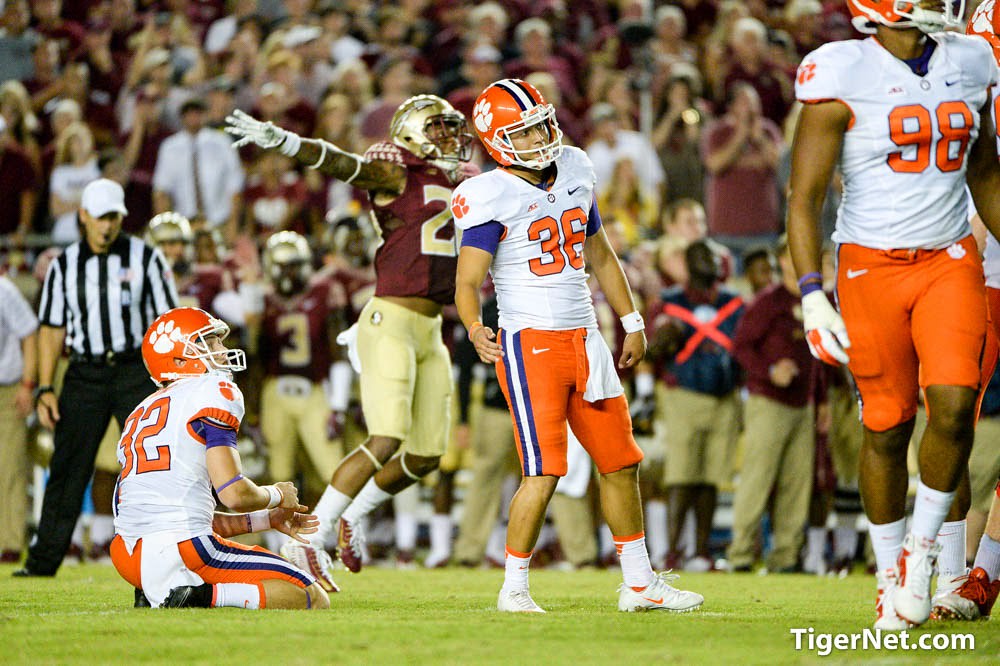 Clemson Football Photo of Ammon Lakip and Florida State