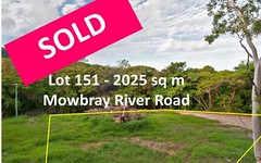 Lot 151 Mowbray River Road, Mowbray QLD