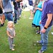 Moseley Folk Festival 2014, little girl at the hay dance / hoedown