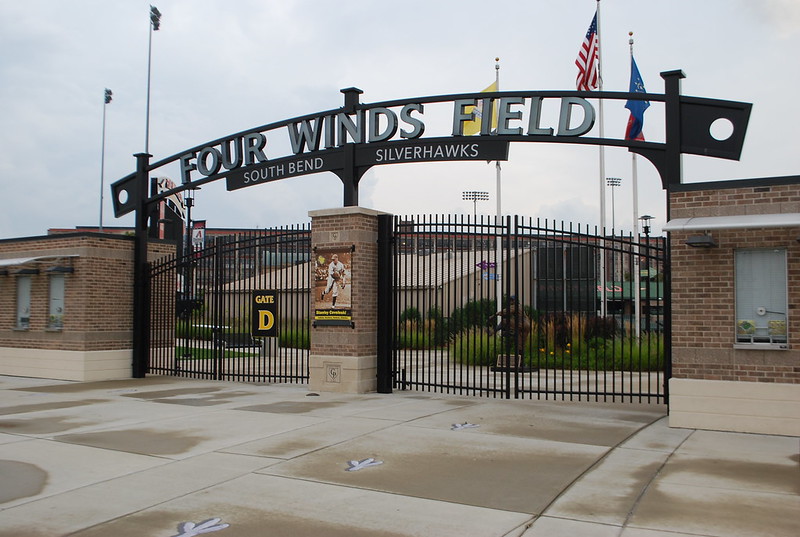 Four Winds Field, Union Station, Former Studebaker Factory<br/>© <a href="https://flickr.com/people/26329029@N06" target="_blank" rel="nofollow">26329029@N06</a> (<a href="https://flickr.com/photo.gne?id=15080164406" target="_blank" rel="nofollow">Flickr</a>)