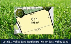 Lot 611, Valley Lake Boulevard, Keilor East VIC