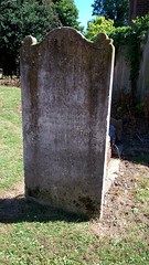 Hancock headstone