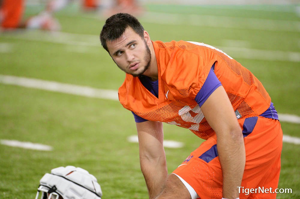 Clemson Football Photo of Cannon Smith and fallcamp
