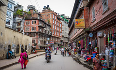 Улицы Катманду, Непал