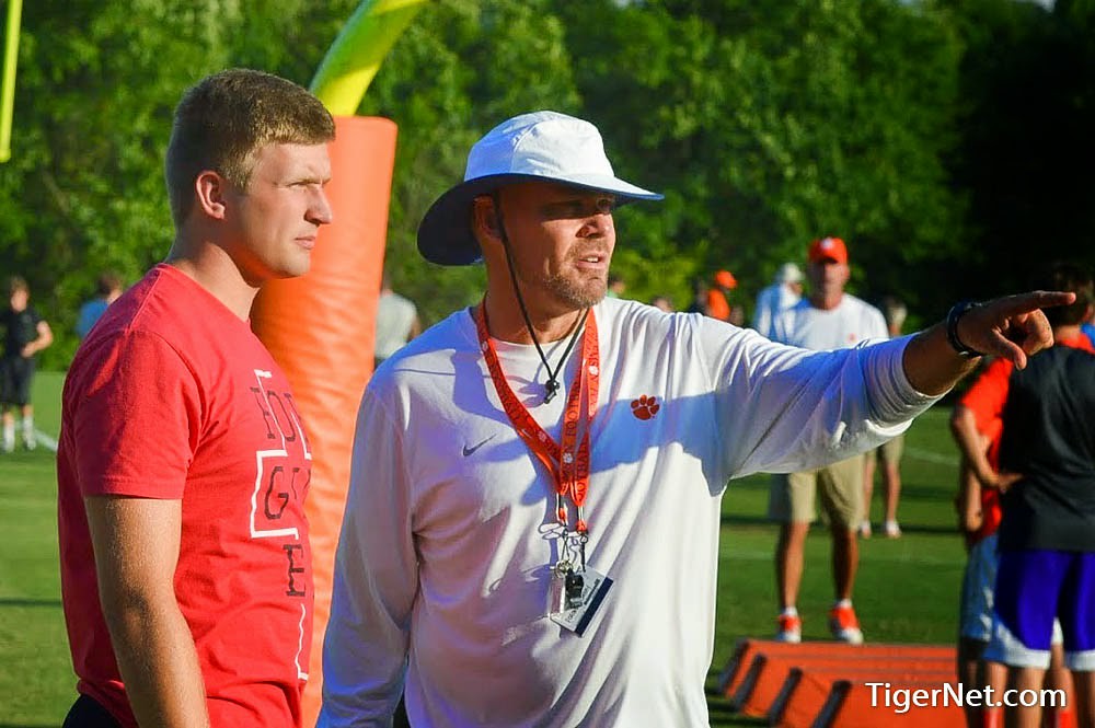 Clemson Football Photo of dabocamp and Danny Pearman and jcchaulk and Recruiting