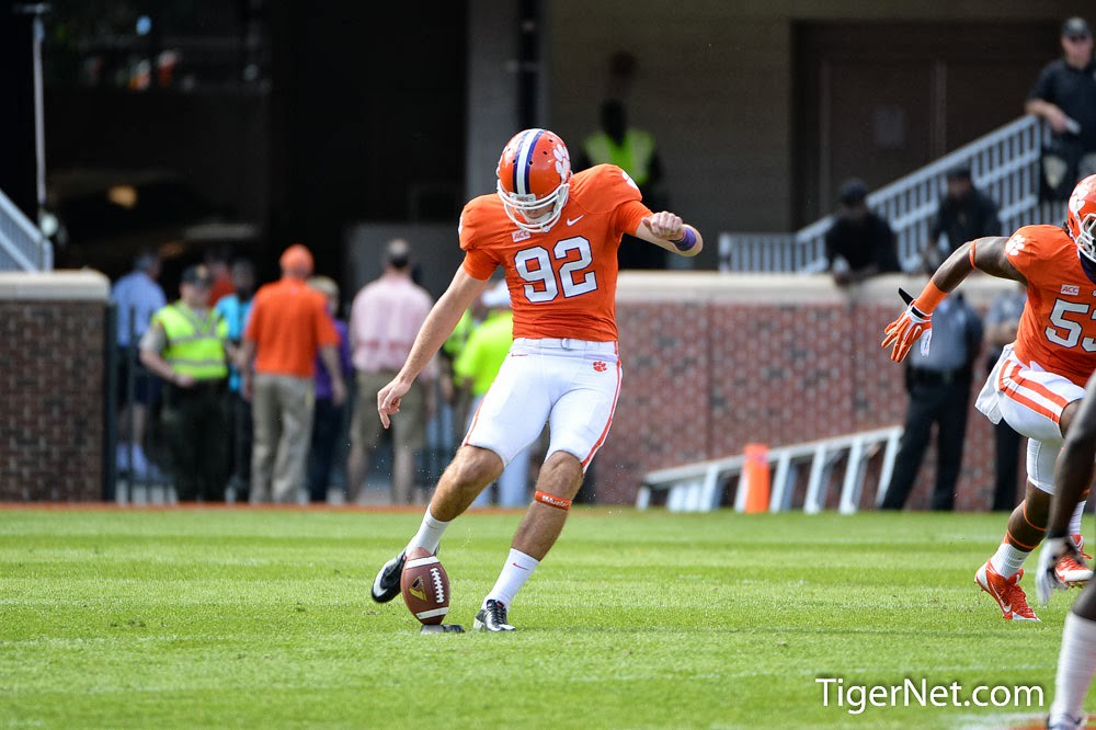 Clemson Football Photo of Wake Forest and Bradley Pinion