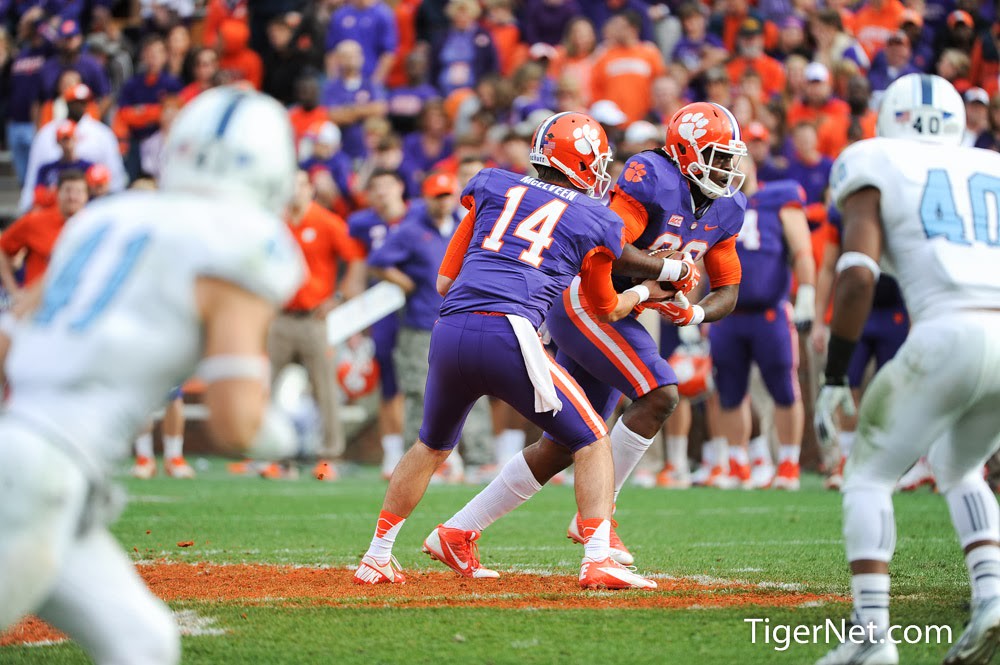 Clemson Football Photo of Donny McElveen and jayjaymccullough and thecitadel