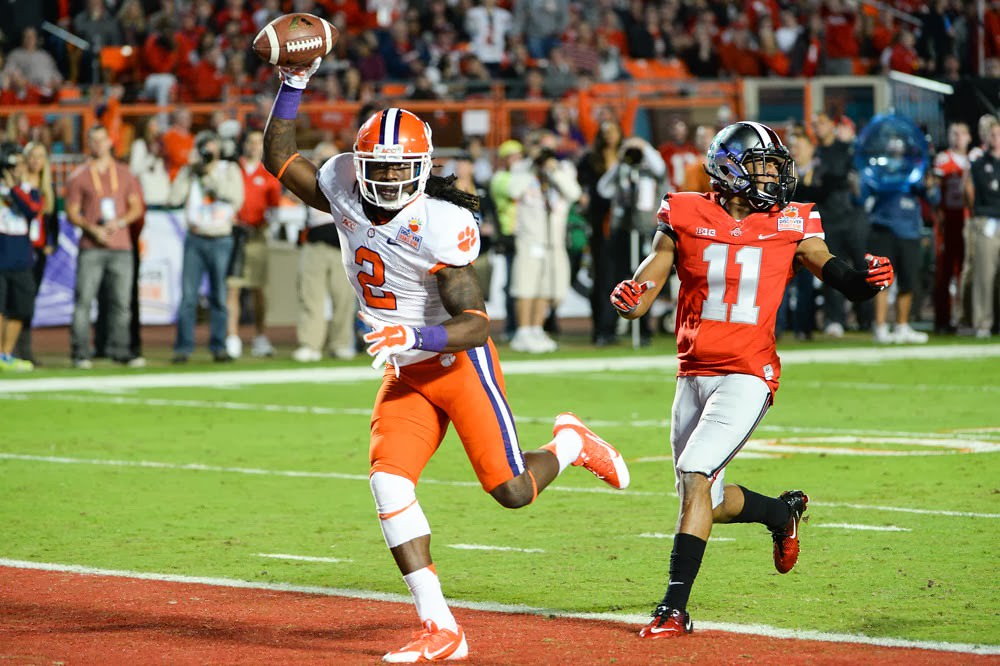 Clemson Football Photo of Bowl Game and ohiostate and Sammy Watkins