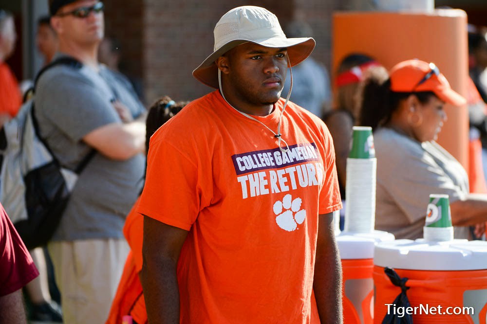 Clemson Football Photo of Austin Bryant and dabocamp and Recruiting