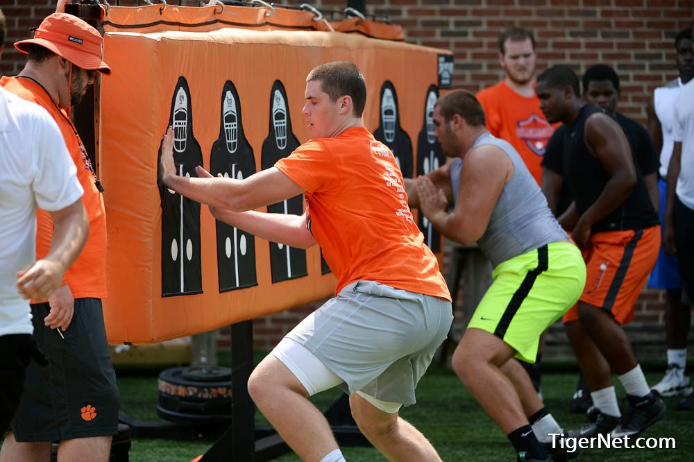 Clemson Football Photo of dabocamp and Jake Fruhmorgen and Recruiting and zachbailey