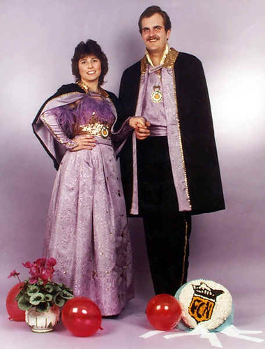 1985: Prinz Peter II. & Prinzessin Sabine I.