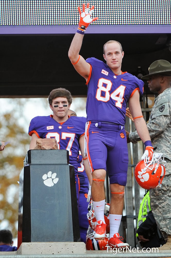 Clemson Football Photo of thecitadel and Wes Forbush