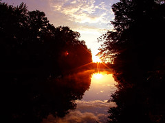 Hexagonical Lens Flare over River • <a style="font-size:0.8em;" href="http://www.flickr.com/photos/34843984@N07/15238543287/" target="_blank">View on Flickr</a>