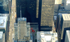 Red Calder Flamingo Sculpture below Sears Tower • <a style="font-size:0.8em;" href="http://www.flickr.com/photos/34843984@N07/15353981997/" target="_blank">View on Flickr</a>