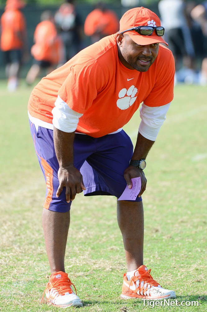 Clemson Football Photo of dabocamp and Mike Reed and Recruiting