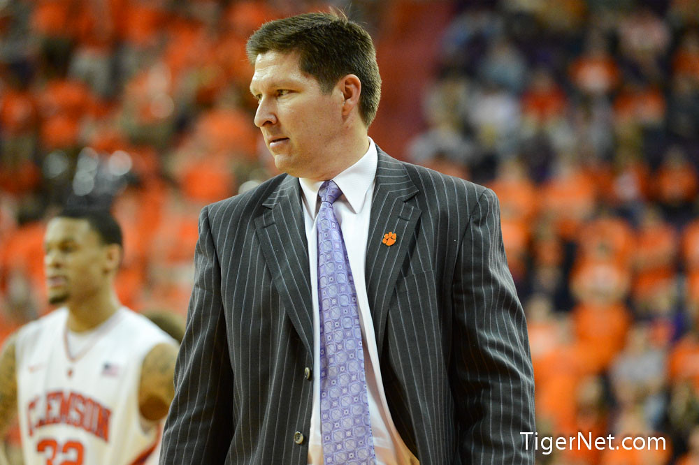 Clemson Basketball Photo of Wake Forest and Brad Brownell