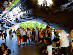 Dozens of people under The Bean • <a style="font-size:0.8em;" href="http://www.flickr.com/photos/34843984@N07/15537296331/" target="_blank">View on Flickr</a>