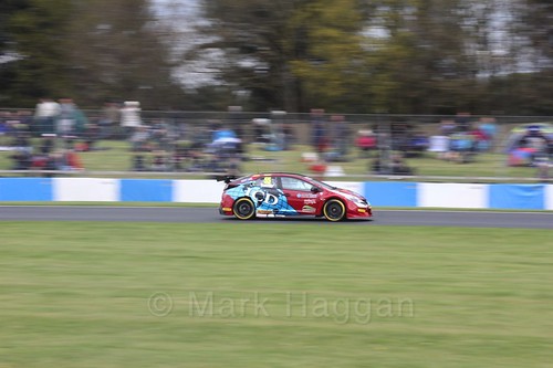 Jeff Smith in race one at the British Touring Car Championship 2017 at Donington Park