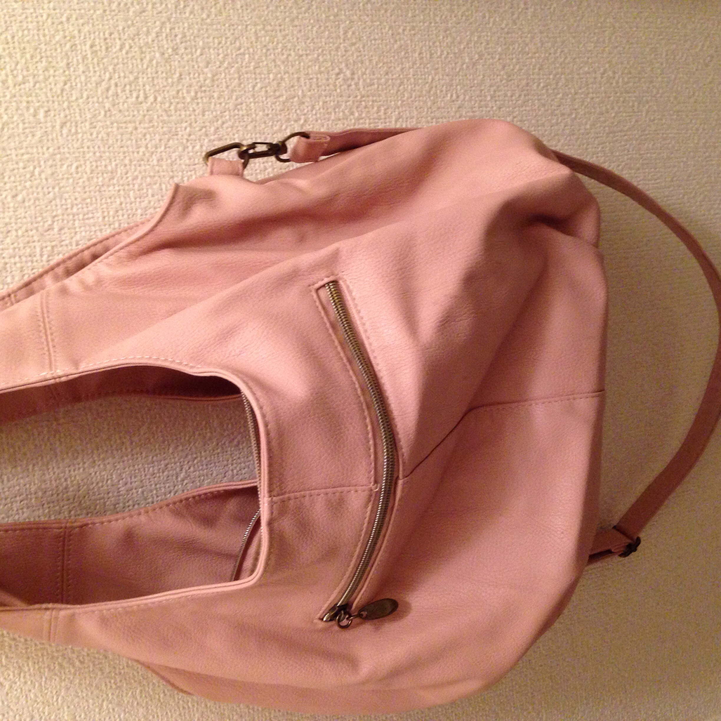バッグ2大人っぽいピンク柔らかいです
