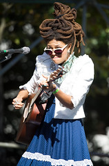 Valerie June at the Crescent City Blues & BBQ Festival, New Orleans, Louisiana, October 17-19, 2014