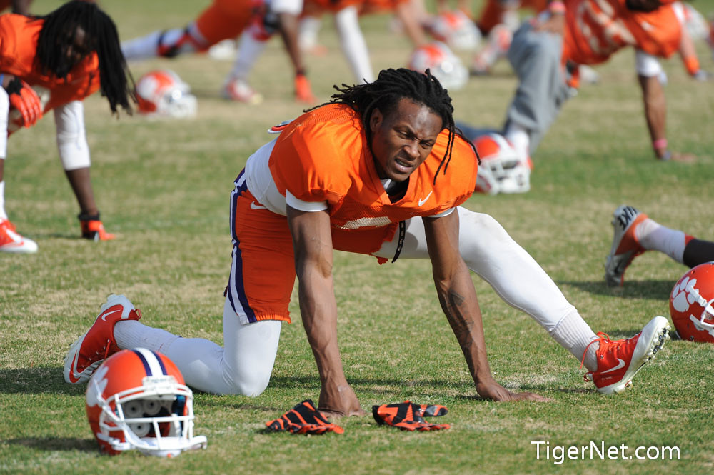 Clemson Football Photo of Bowl Game and DeAndre Hopkins and practice
