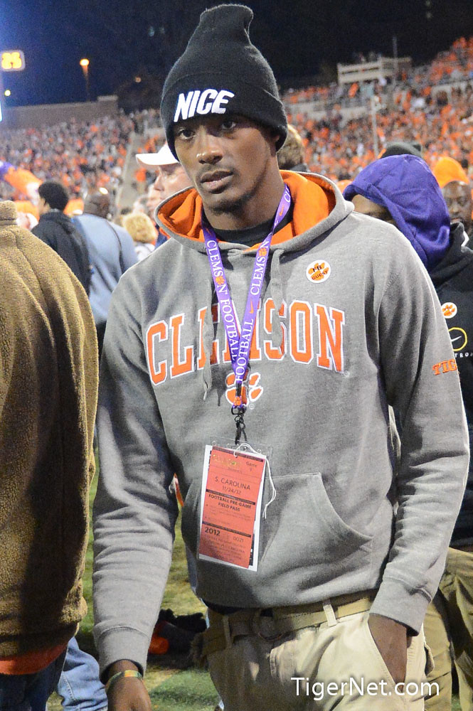 Clemson Football Photo of Jefferie Gibson and Recruiting and South Carolina