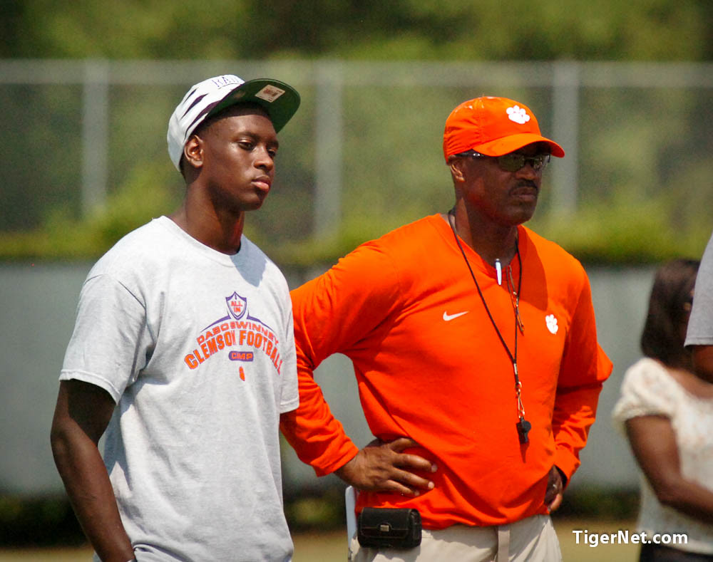 Clemson Recruiting Photo of Charlie Harbison and Ronnie Geohaghan