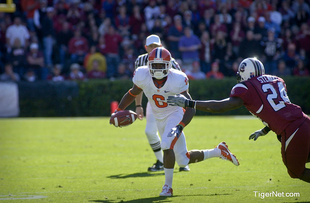 Clemson Football Photo of Jacoby Ford and South Carolina