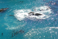 Water swirling in a bluegreen bay (superzoom) • <a style="font-size:0.8em;" href="http://www.flickr.com/photos/34843984@N07/15360146217/" target="_blank">View on Flickr</a>