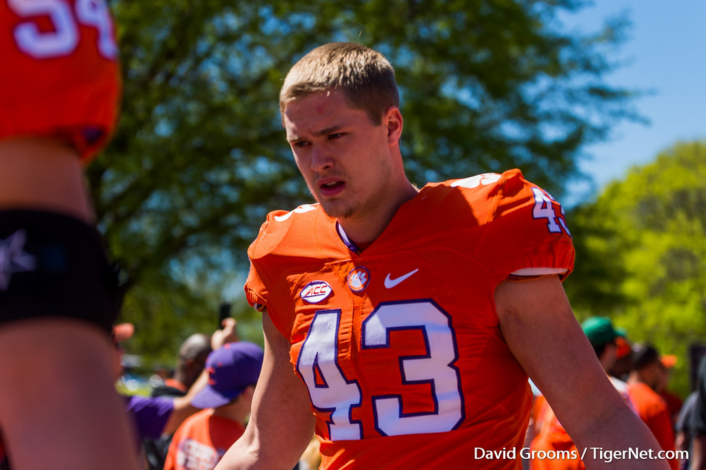 Clemson Football Photo of Chad Smith and springgame