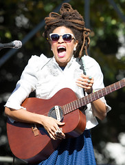Valerie June at the Crescent City Blues & BBQ Festival, New Orleans, Louisiana, October 17-19, 2014