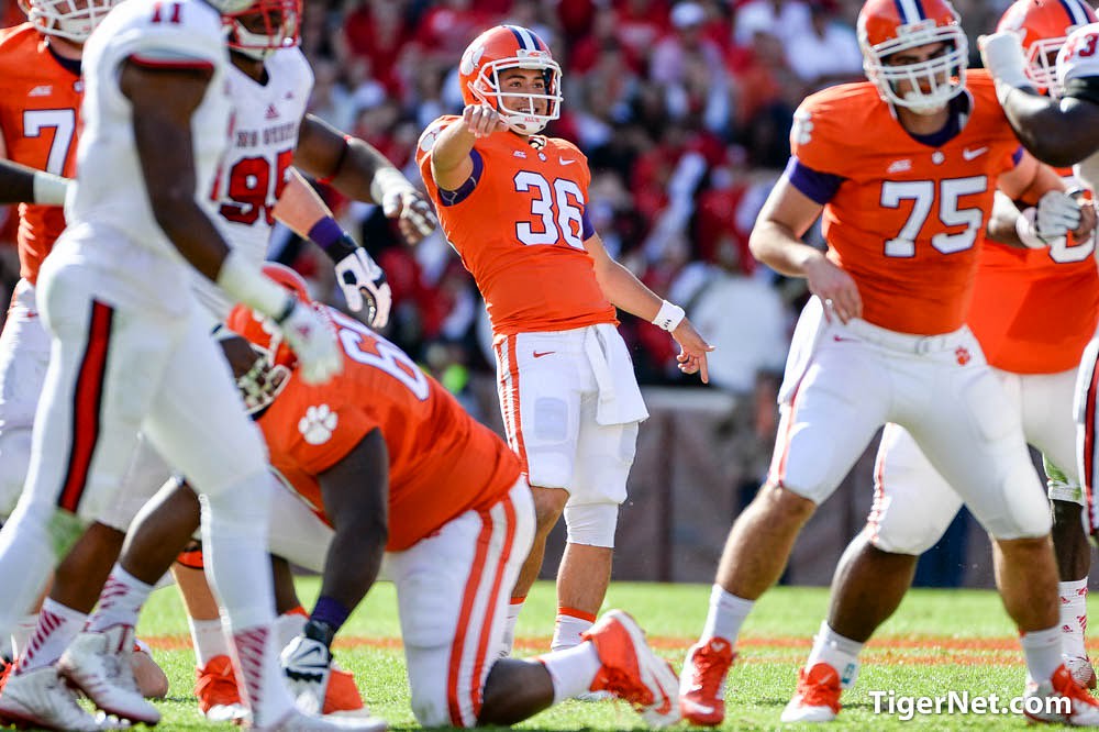Clemson Football Photo of Ammon Lakip and NC State