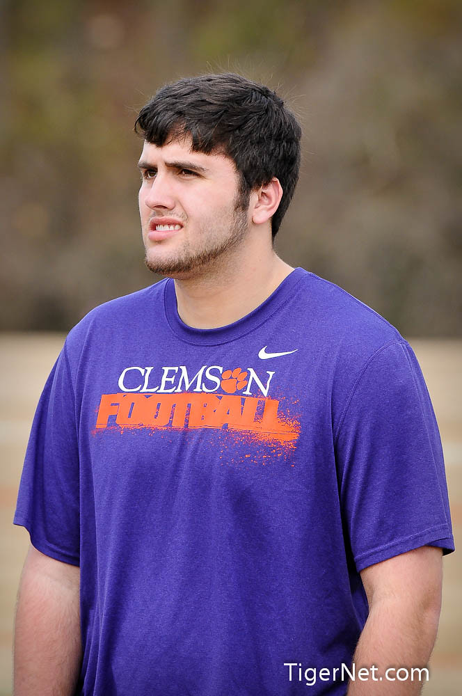 Clemson Football Photo of Jake Nicolopulos and practice