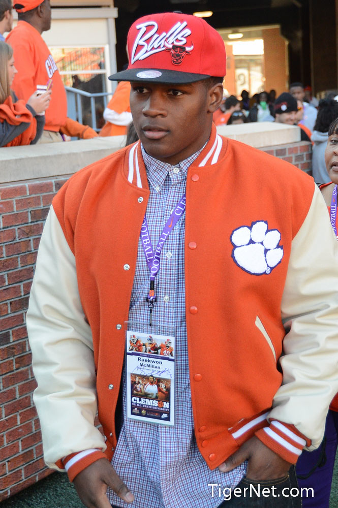 Clemson Football Photo of Recruiting and NC State and Raekwon McMillan