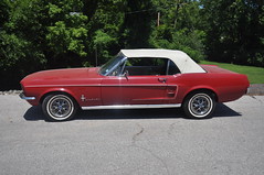 1967 Ford Mustang Convertible • <a style="font-size:0.8em;" href="http://www.flickr.com/photos/85572005@N00/33553684946/" target="_blank">View on Flickr</a>