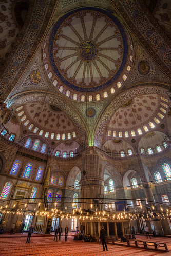 The Blue Mosque from the inside