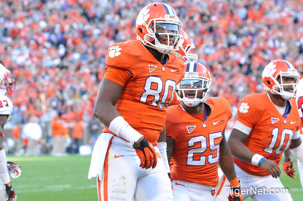 Clemson Football Photo of Brandon Ford and NC State