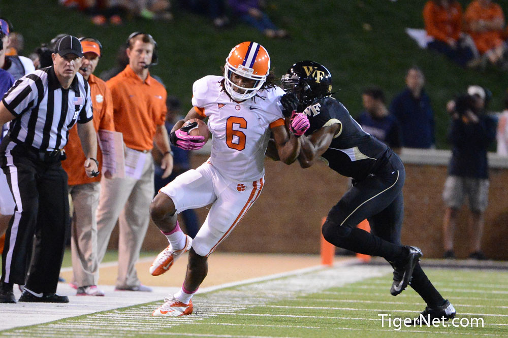 Clemson Football Photo of Wake Forest and DeAndre Hopkins