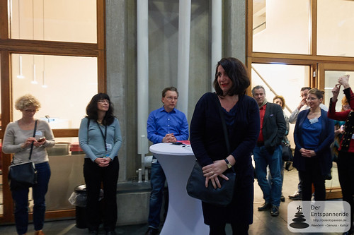 Dr. Mirjam Wenzel begrüßt zum Social Media Walk im Museum Judengasse #mjsmcffm