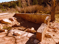 Stone ruins of house built in Red Rocks • <a style="font-size:0.8em;" href="http://www.flickr.com/photos/34843984@N07/14926069144/" target="_blank">View on Flickr</a>