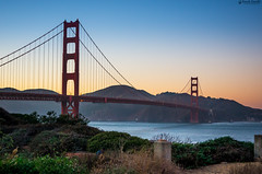 Golden Gate Bridge at dusk • <a style="font-size:0.8em;" href="http://www.flickr.com/photos/41711332@N00/15342974467/" target="_blank">View on Flickr</a>