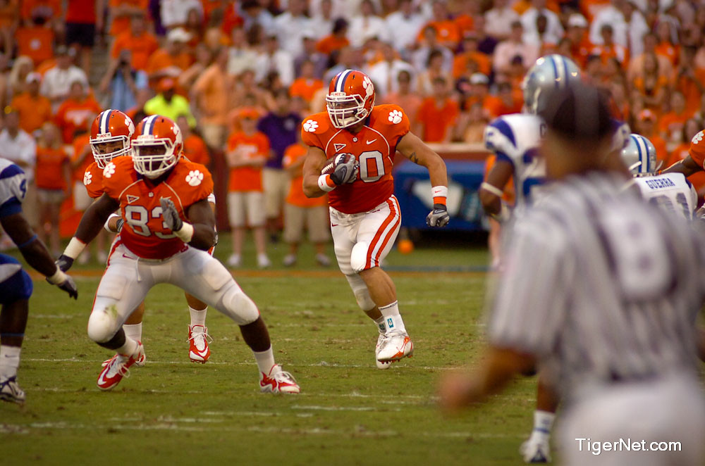Clemson Football Photo of Chad Diehl and middletennesseestate