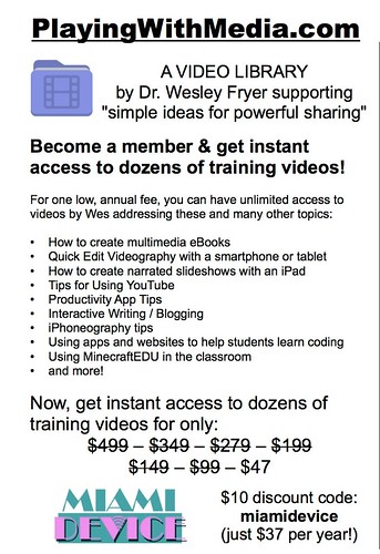 PlayingWithMedia.com Miami Device Flyer by Wesley Fryer, on Flickr