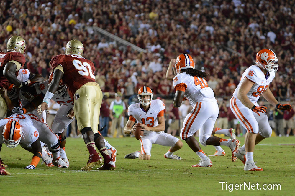 Clemson Football Photo of Darrell Smith and Florida State