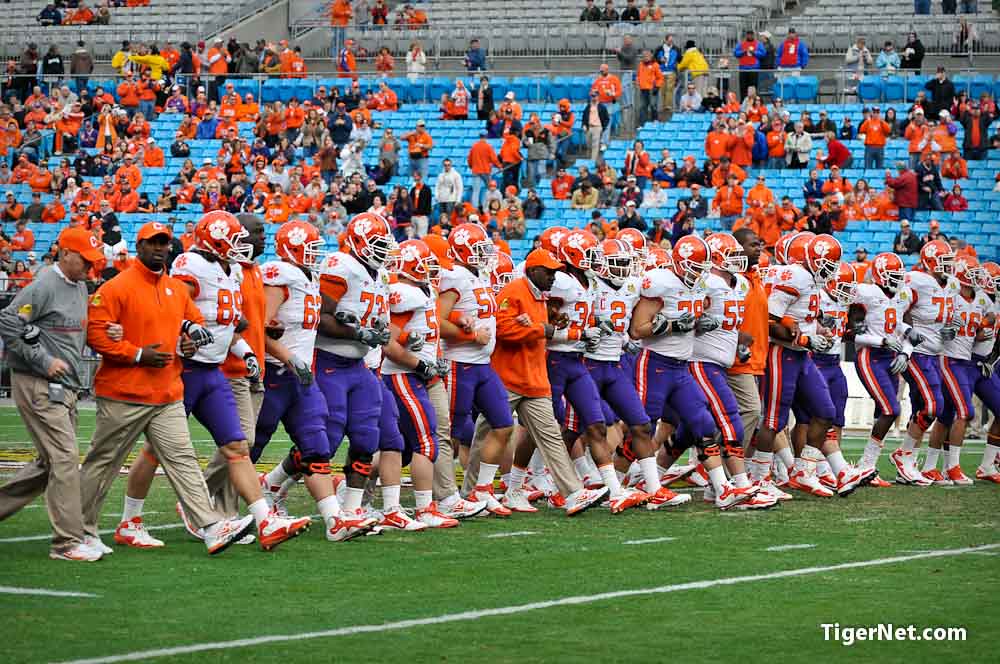 Clemson Football Photo of Bowl Game and southflorida