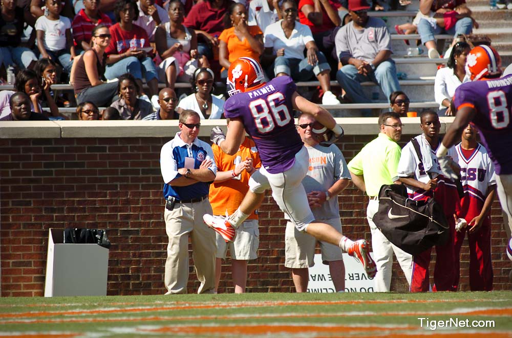 Clemson Football Photo of Michael Palmer and SC State