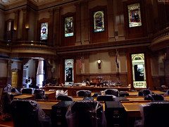 Colorado Senate room (almost empty) • <a style="font-size:0.8em;" href="http://www.flickr.com/photos/34843984@N07/14923585904/" target="_blank">View on Flickr</a>