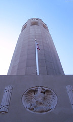 Coit Tower towering into the sky • <a style="font-size:0.8em;" href="http://www.flickr.com/photos/34843984@N07/15522675246/" target="_blank">View on Flickr</a>