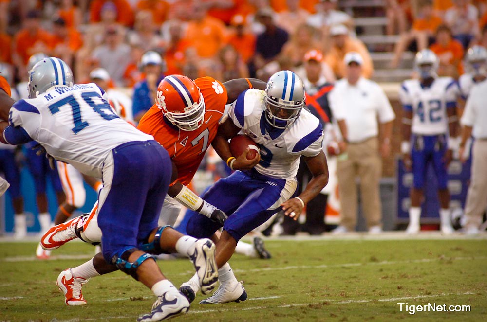 Clemson Football Photo of middletennesseestate and Ricky Sapp